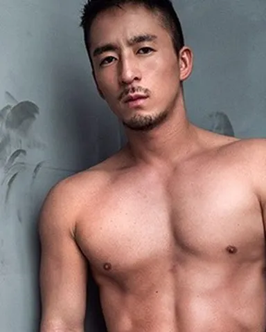 Promotional shirtless portrait of Hiroya from HiroyaXXX